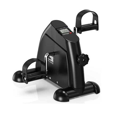 Under Desk Bike Pedal Exerciser, Foot Cycle, LCD Display, EM-1540