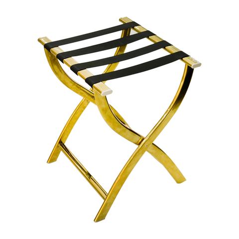 Olmecs Luggage Stand Folding Rack Stainless Steel Portable for Hotel use