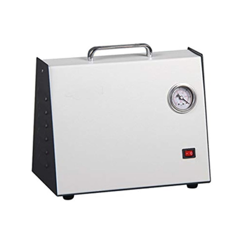 Portable Laboratory Vacuum Pump with Oil-Free Membrane, 10L/min Fast Pumping Speed