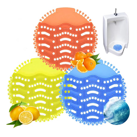 12 Pc Pack Urinal Screen Deodorizer, Long-Lasting Fragrance