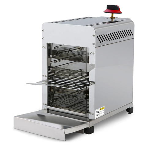Propane Infrared Steak Grill, Outdoor Portable Gas Grill with Vertical Cooking