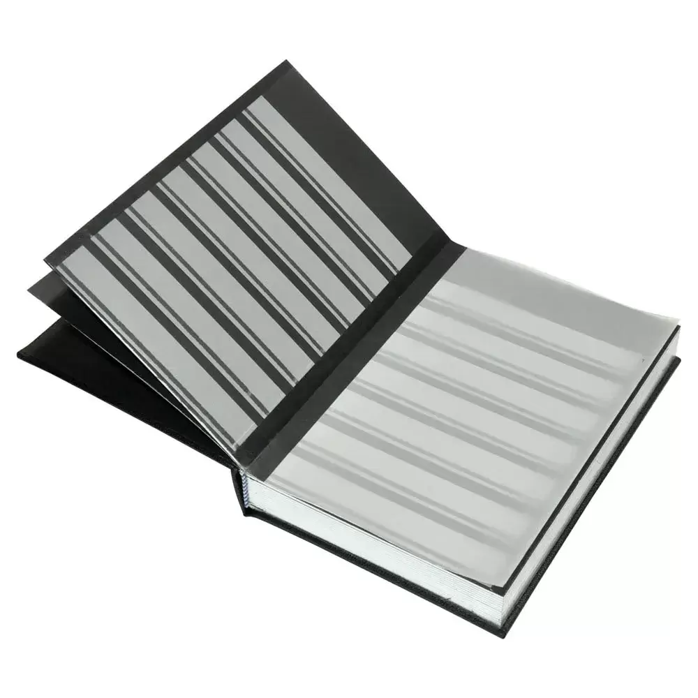 Willow Stamp Album Polylurethane 16-Sheets 173x250mm, Black - FSSA173X250PU16