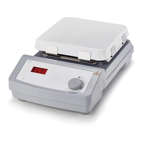LED Digital Baram Hotplate Magnetic Stirrer, Glass Ceramic Hotplate, Heating Temperature up to 550C