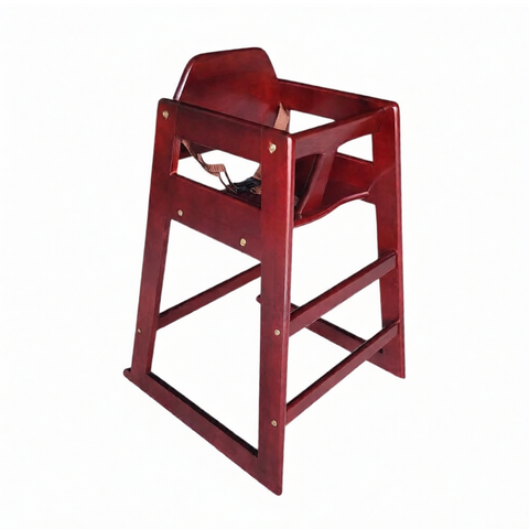 Olmecs Wooden High Chair for Toddlers / Baby Dining Chair - Beech Wood