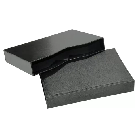 Willow Stamp Album Polylurethane 16-Sheets 173x250mm, Black - FSSA173X250PU16