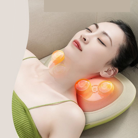 Shiatsu Neck and Back Massage Pillow with Heat