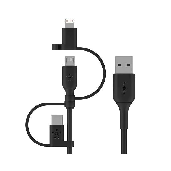 Belkin Universal Cable | Micro-USB USB-C and Lightning Connector