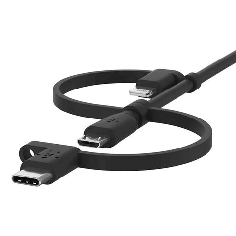 Belkin Universal Cable | Micro-USB USB-C and Lightning Connector