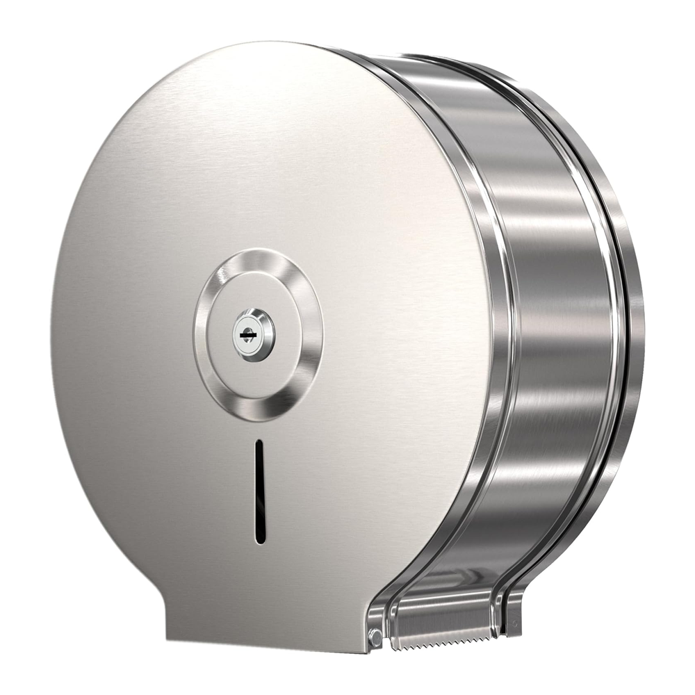 Wall Mounted Round Stainless Steel Tissue Dispenser