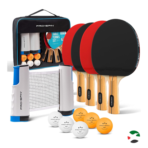 PRO-SPIN Portable Table Tennis Rackets Set