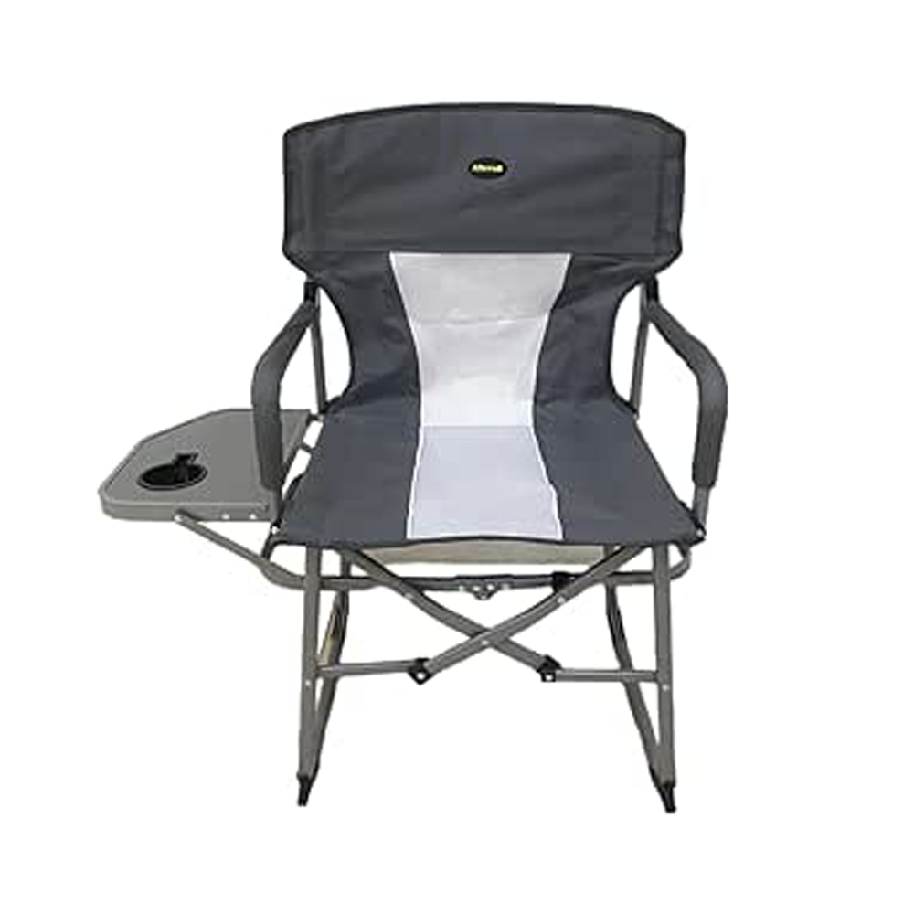 Portable Camping Folding Chair Comfort Mesh Fishing Chair with Cup Holder