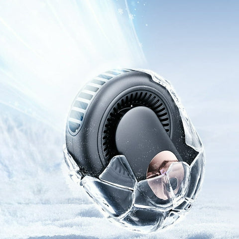 4-Speed Hanging Waist & Neck Fan with Digital Display