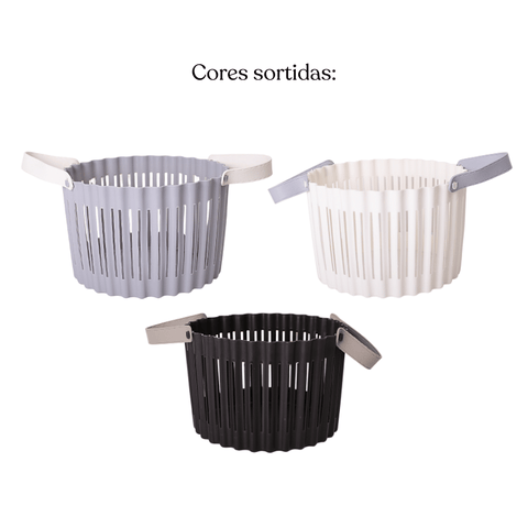 Plastic Basket with Handle 33cm x 14cm