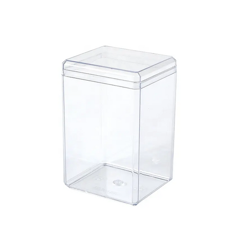 Plastic Food Grade PS Clear Cake DIY Cookies Box Biscuit Packing 50pcs/ Pack 9 CM*5.5*5.5