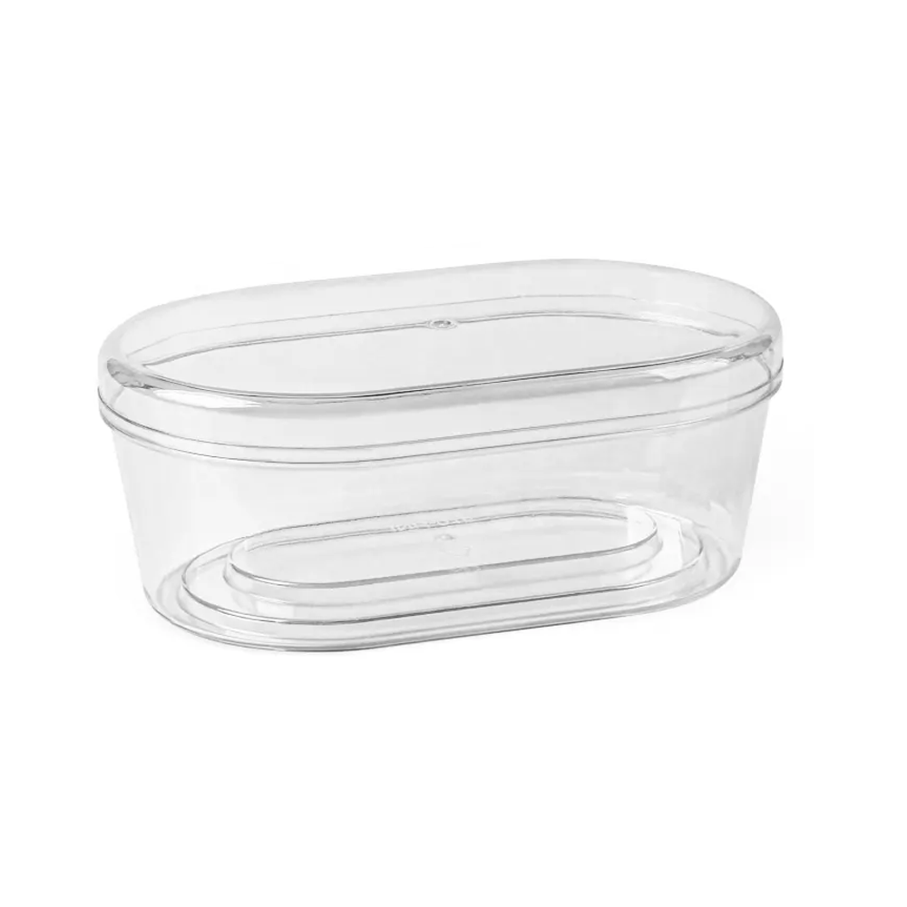 Transparent Plastic Case Cake Candy Biscuits Container Dessert Tiramis ...