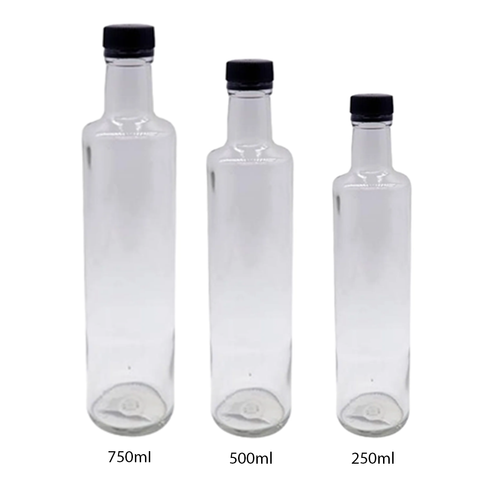 Willow Olive Oil Clear Bottle 250ml (48Pcs/Ctn)