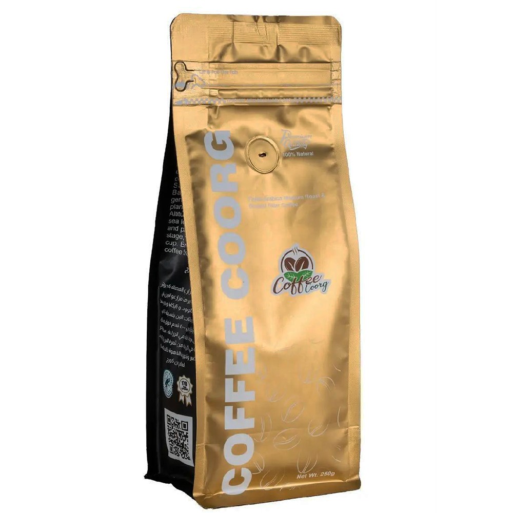 COFFEE COORG  Finest Arabica Medium Roast & Ground Filter Coffee 250gsm