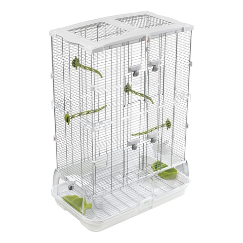 Vision M02 Wire Bird Cage, Bird Home For Parakeets, Finches And Canaries, Tall Medium
