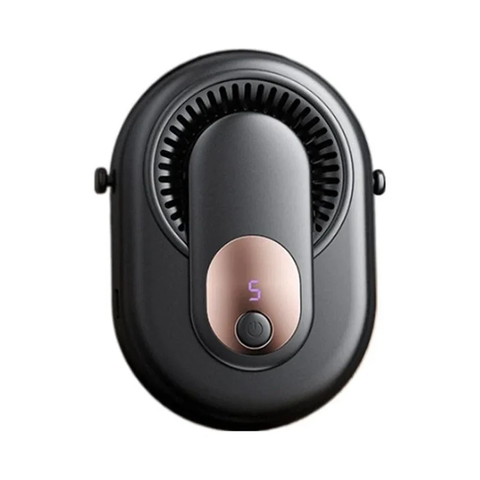 4-Speed Hanging Waist & Neck Fan with Digital Display
