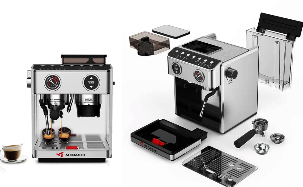 MEBASHI Commercial Coffee Machine with Touch Screen (ME-CCM2061)(2800W)