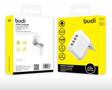 Budi AC028U / AC028E 24W (5V4.8A) home charger