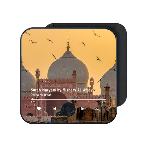 Quran Magnet Speaker for Fridge - Preloaded Surah Audio Player with Islamic Recitations