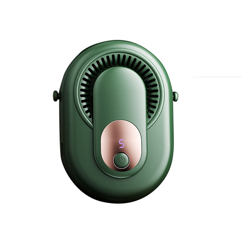 4-Speed Hanging Waist & Neck Fan with Digital Display