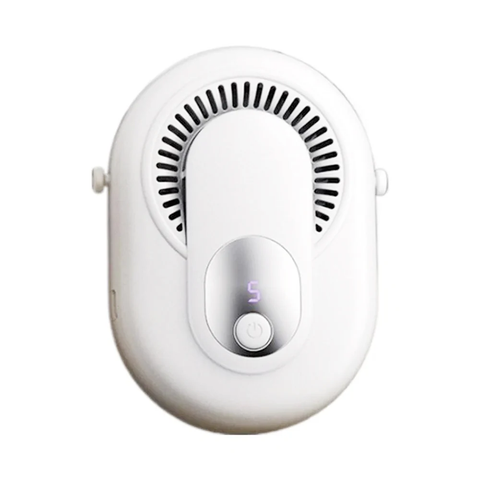 4-Speed Hanging Waist & Neck Fan with Digital Display