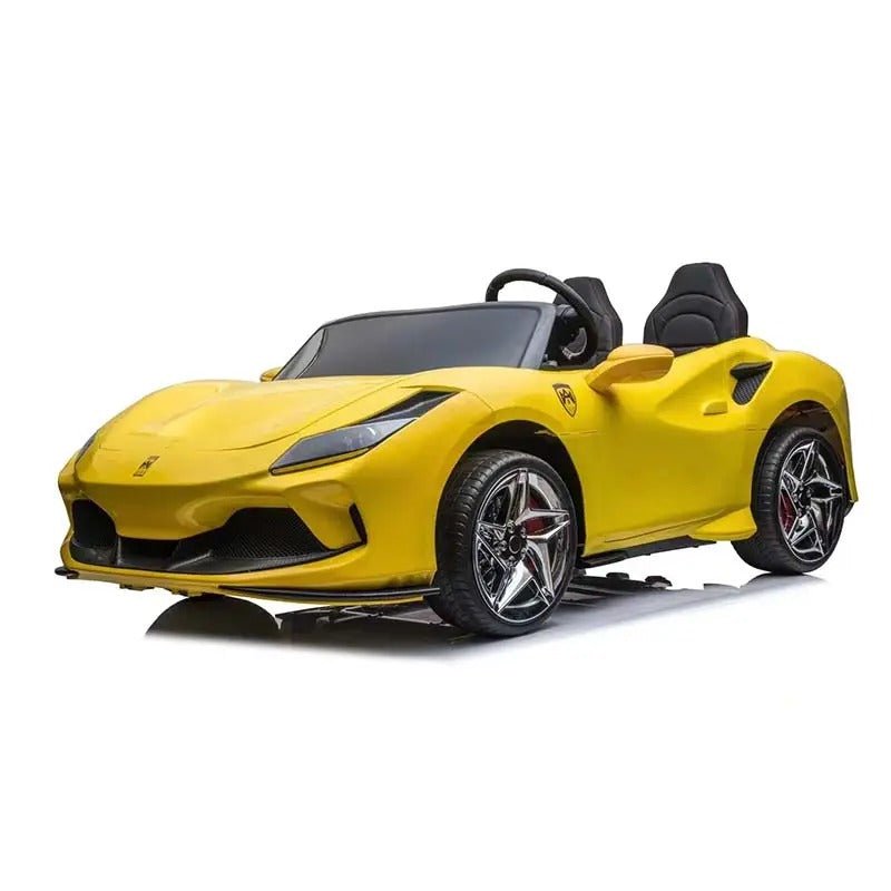 Ferrari Styled Kids Ride On Car 24V Yellow YT-DPC