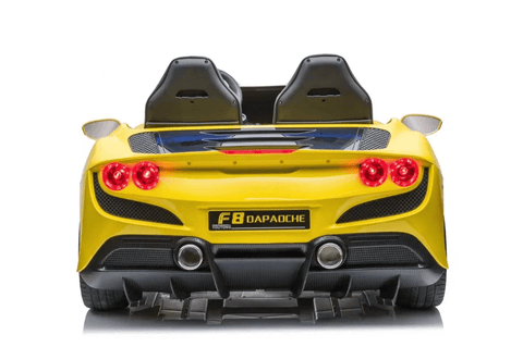 Ferrari Styled Kids Ride On Car 24V Yellow YT-DPC