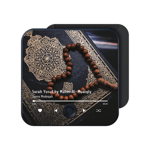 Quran Magnet Speaker for Fridge - Preloaded Surah Audio Player with Islamic Recitations
