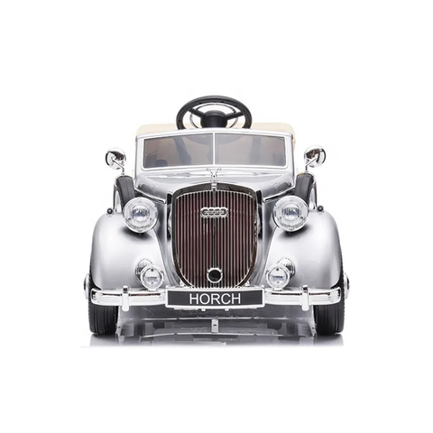 emma Ride-on Audi Electric Car with Back Seat 12V - Silver