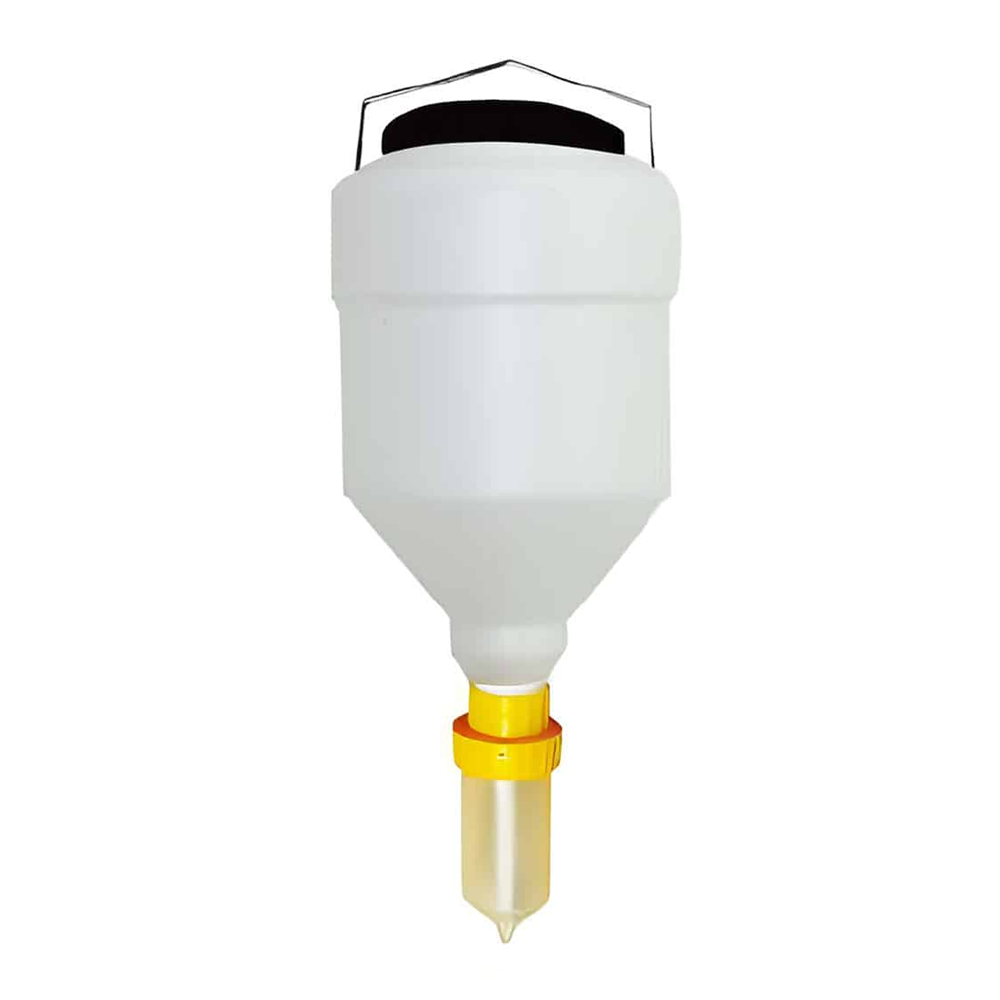 Olmecs Large Capacity Hanging Condiment / Sauce Dispenser for Restaurant and BBQ - Refillable Sauce Squeeze Bottle