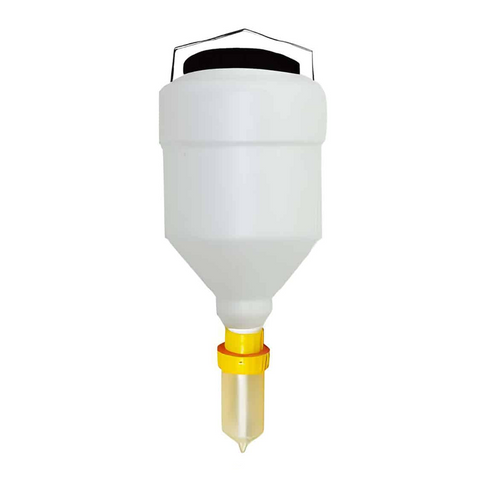 Olmecs Large Capacity Hanging Condiment / Sauce Dispenser for Restaurant and BBQ - Refillable Sauce Squeeze Bottle