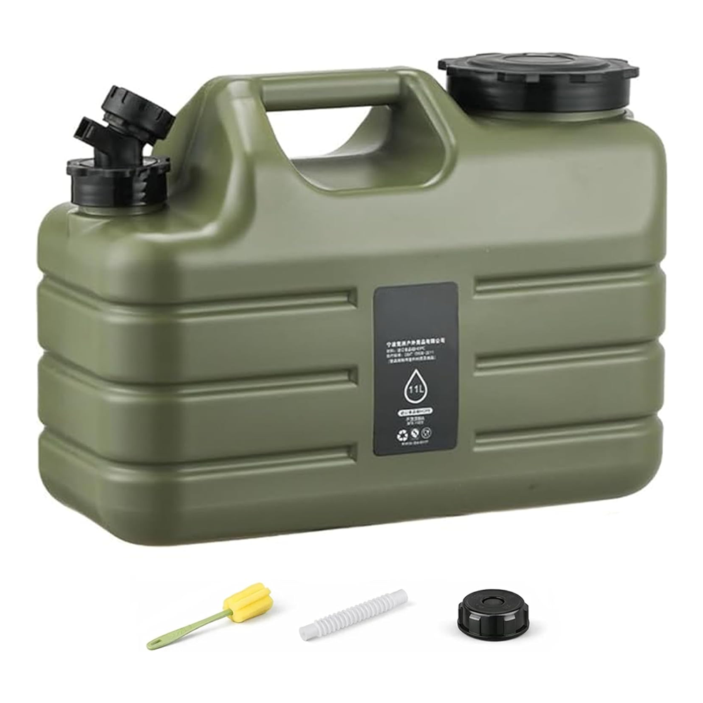 Portable Outdoor Camping Water Storage Container – BPA-Free, Durable Camping Water Jug with Spout & Accessories (11 Ltr)