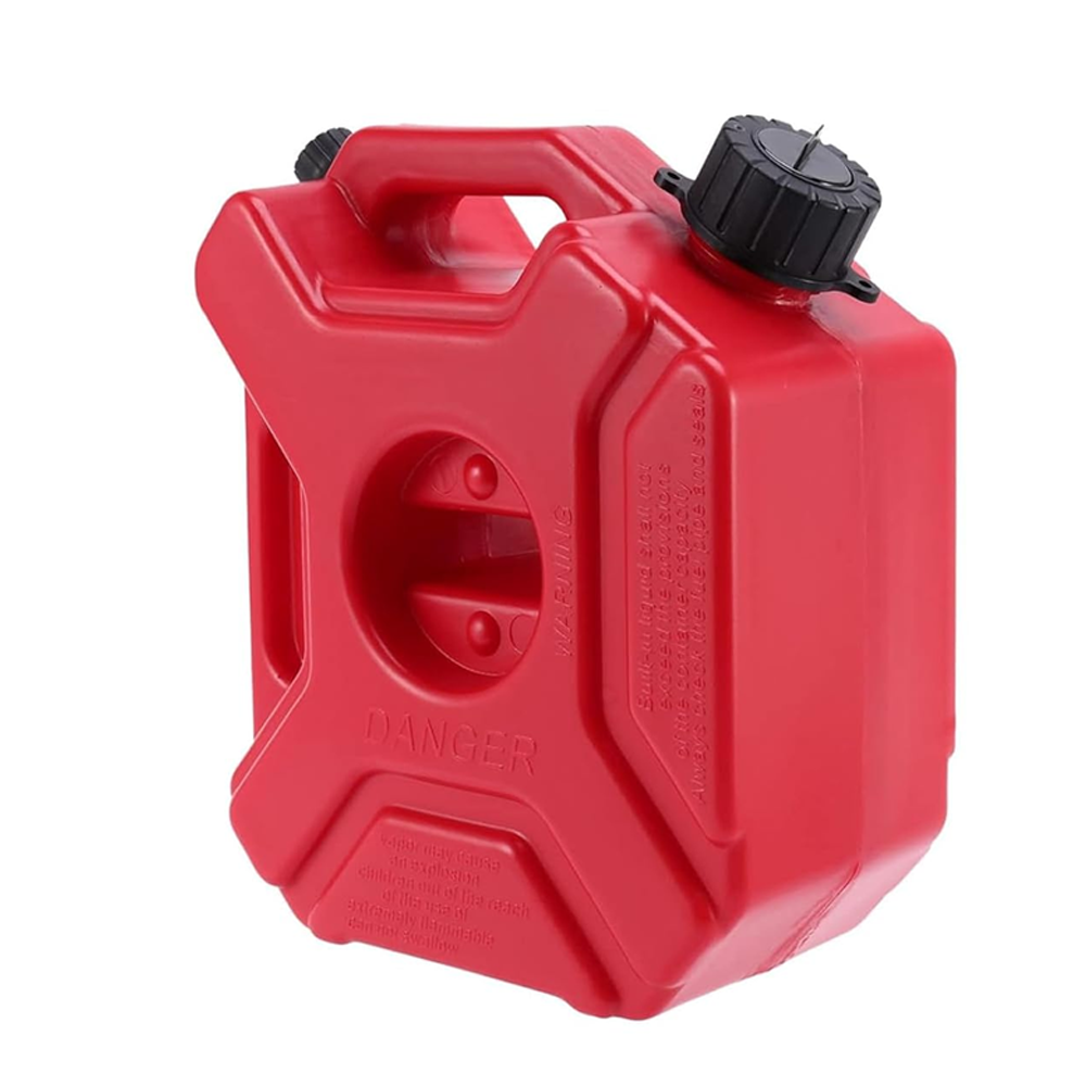 Portable Gasoline Fuel Can 3/5 Ltr, Gas Container with Secure Cap, Petrol Storage Cans