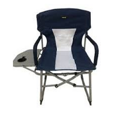 Portable Camping Folding Chair Comfort Mesh Fishing Chair with Cup Holder