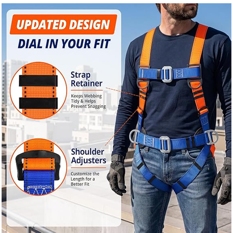 Olmecs Mens Safety Harnesses 2 Safety Harnesses (pack of 1)