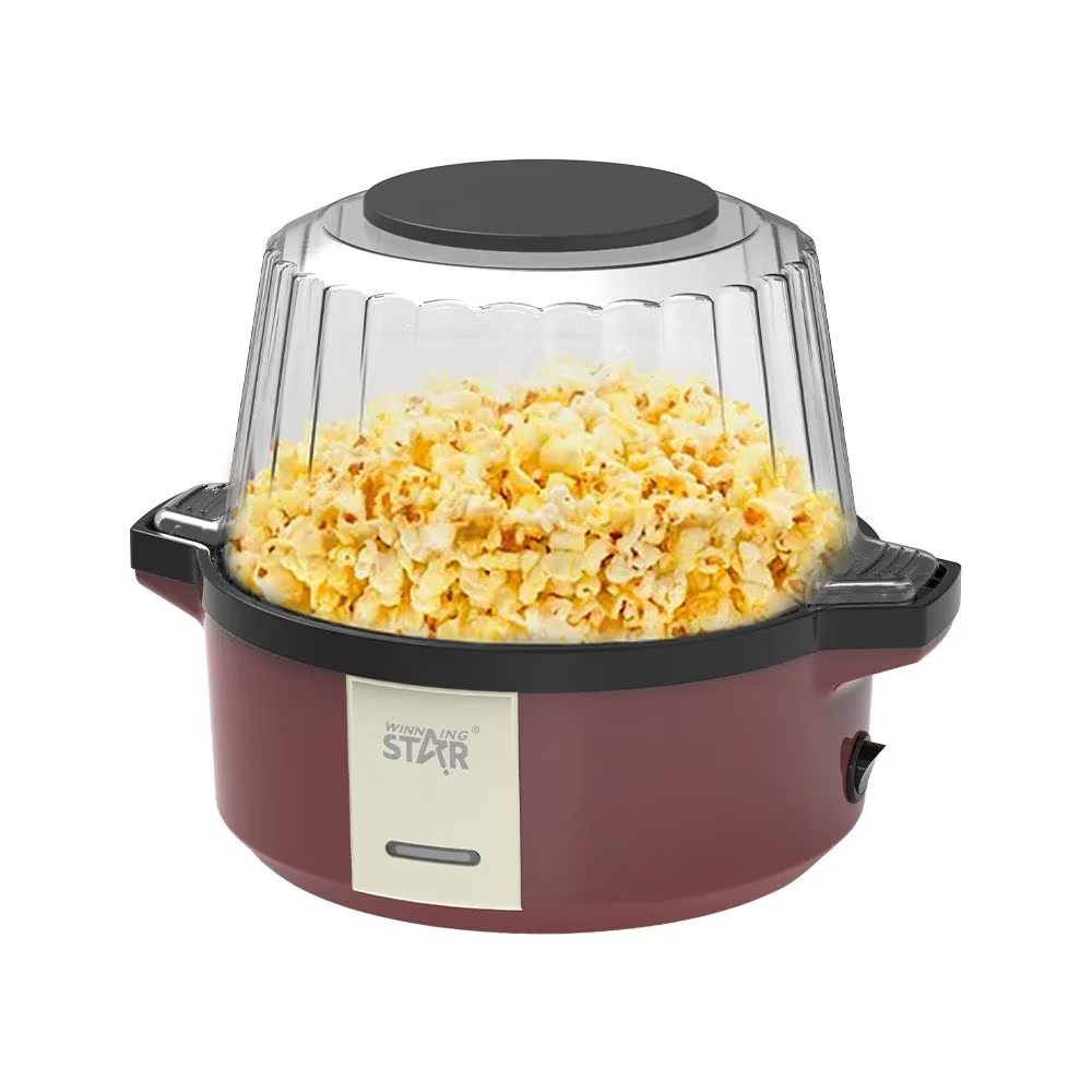 Winning Star Retro Hot Air Popcorn Maker Machine