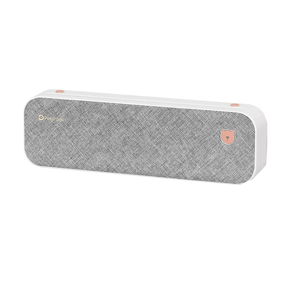 Bisofice PeriPage Portable Printer, A4 Wireless Bluetooth Travel Printer