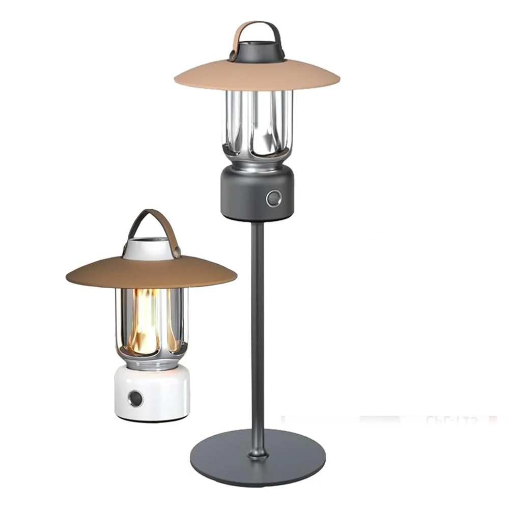 Toby’s New Launched CPL-T15 Camping Lantern 3 Lighting Modes Multiple Power Supply Options (Grey)