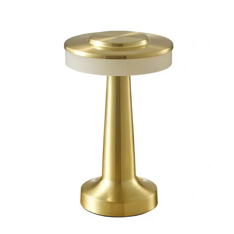 Olmecs Rechargeable Retro Touch LED Table Lamp Small Coffee Desk Decorative Lamp Dining Bar Outdoor Desk Night Light