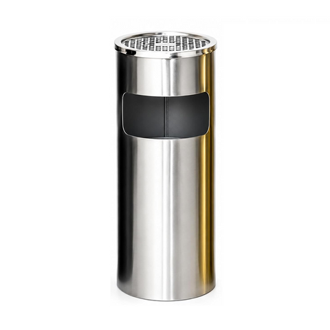 Olmecs Stainless Steel 30L Ashtray Bin Indoor & Outdoor