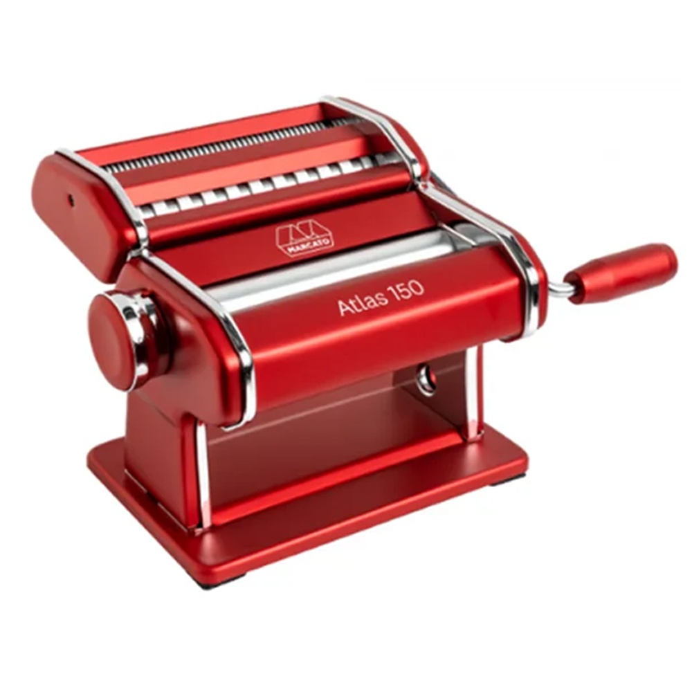 Marcato Atlas 150 Manual Pasta Maker with Pasta Cutter Wheel