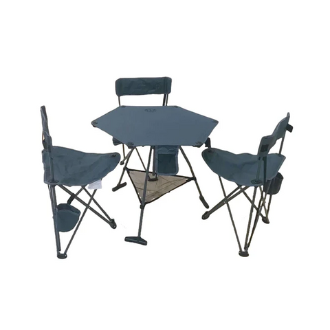 Willow Portable Folding Table with Folding Chairs 3PCS For Camping Picnic