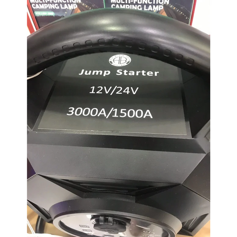 Portable Power Station 64000mAh with Jump Starter Light High Power Support