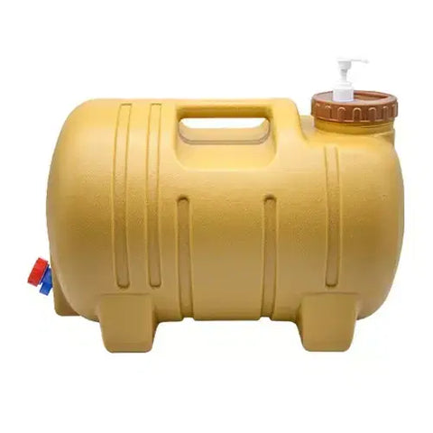 Olmecs water tank, 20 liters, with soap and plastic container