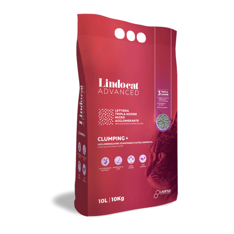 Natural Bentonite Lindocat Advanced Clumping + (Fragrance-free) 10 L
