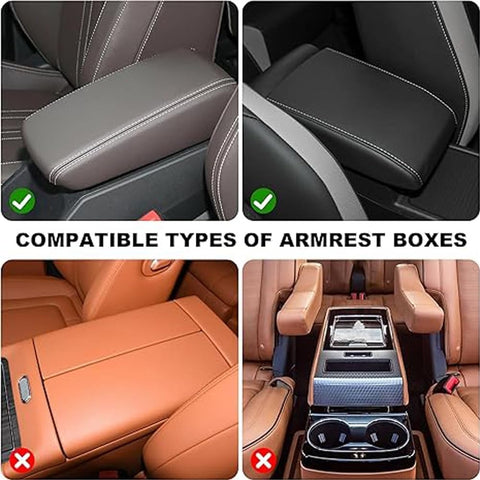 Arm-rest For Car Seat – Breathable Leather Seat Protector