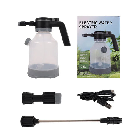 2 Ltr Electric Sprayer USB Rechargeable Garden Sprayer Bottle